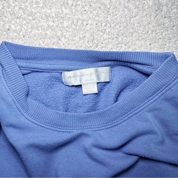 Spiritual Gangster blue tulip back sweatshirt - Picture 3 of 3